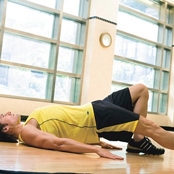 SLIDING BRIDGE (part two) Lower back, glute, and hamstring exercise: Sliding Bridge