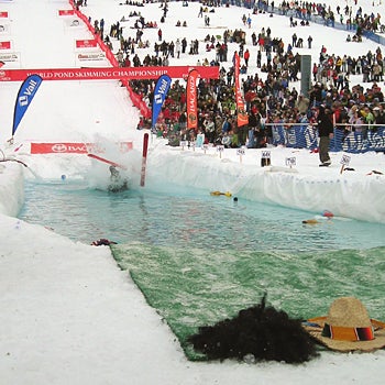 Left Behind Failed attempts got the crowds clapping and cheering, while previous competitors, bound for the hot tub, left remnants of their costumes at the…