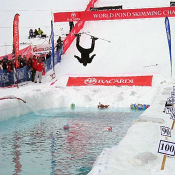 Moseley's Skimming Skillz Skier Jonny Moseley added some flair to his jump by doing a back flip off the kicker. Unfortunately, he suffered the same fate as many of the…