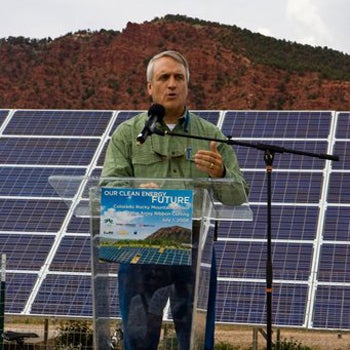 The Power of Solar Colorado Governor Bill Ritter speaks about alternative energy at the ceremony highlighting the largest solar array in the ski industry. Learn more…