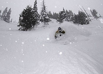 Shredding the Shadows Skier: Andre Charland Location: Mount Seymour, British Columbia
