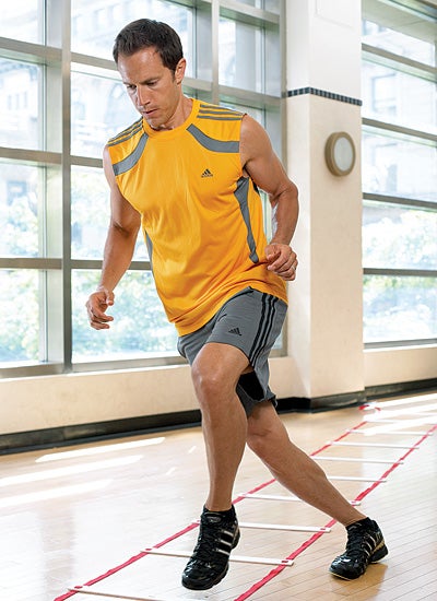 Attacking the Trees With Speed: Ladder Patterns There's no better way to build agility and speed than with ladder exercises