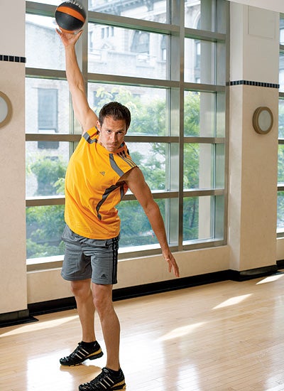 Charging Steeps: Medicine Ball Tosses Medicine ball tosses are a great way to build power