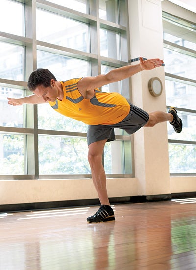 Fitness: Wrangling Rough Terrain Include balance in your ski workout to build strength in your stabilizer muscles