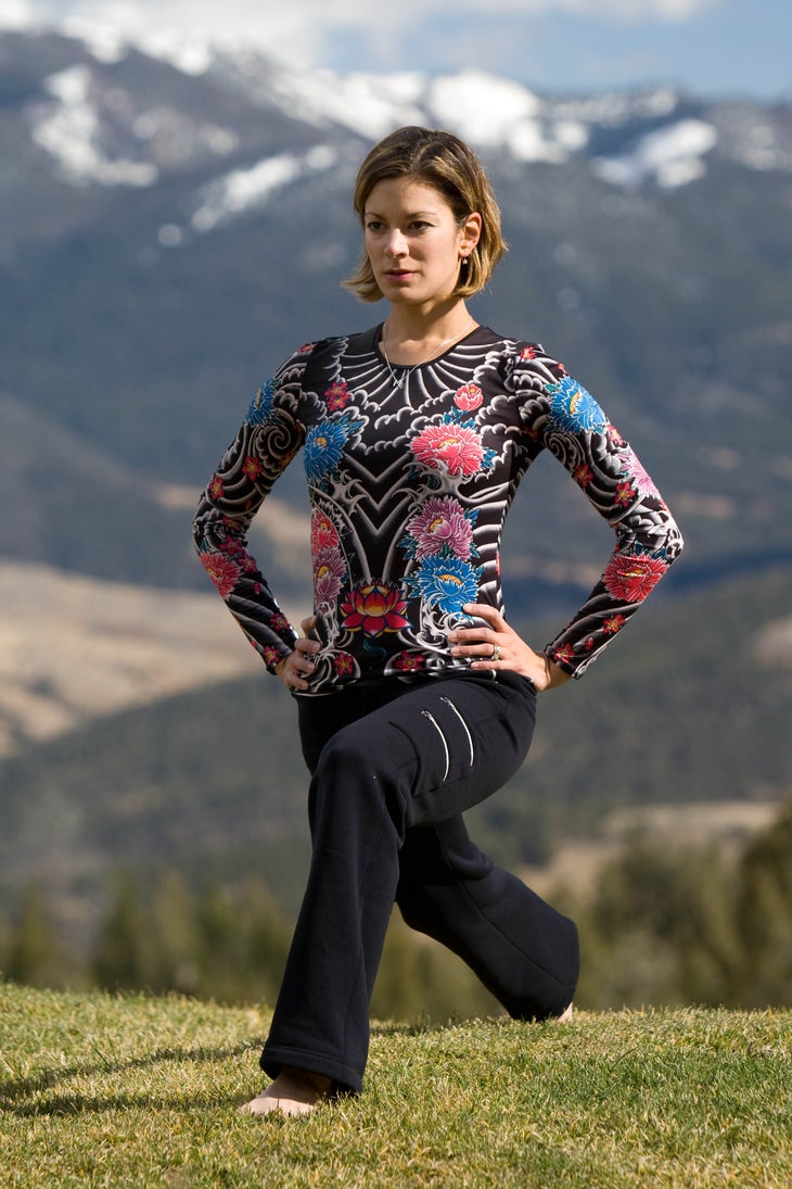 Yoga Lunges Option None