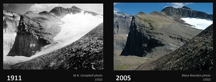 Glaciers: Going, Going, Gone? In 1997, the U.S. Geological Survey embarked on the Repeat Photography Project, a systematic method of studying climate change and global warming…