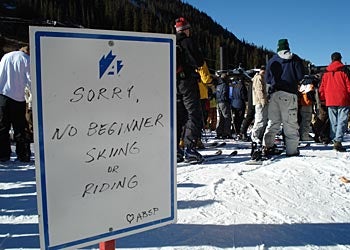 On the Cheap When you’re too cheap to go heli-skiing in Valdez, Alaska, you hike for your turns. That’s what we’re doing here. Photo: Shaun Raskin