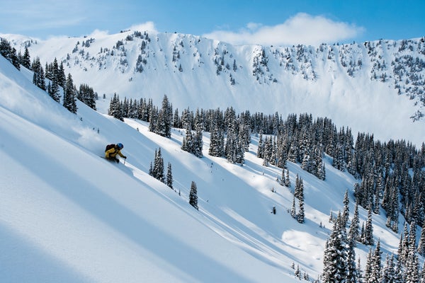 For GPS coordinates so you can poach this line, visit our website: skiingmag.com/noeffingway None