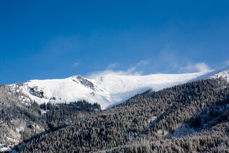 Last weekend's storm Although it was bluebird when we got there, the storm continued, intermittently, throughout the day.