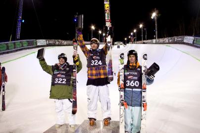 Superpipe Podium Frenchman Xavier Bertoni rounded out the top three with a 90.75. This was the first time that Riddle, Wells, or Bertoni have finished on the podium…