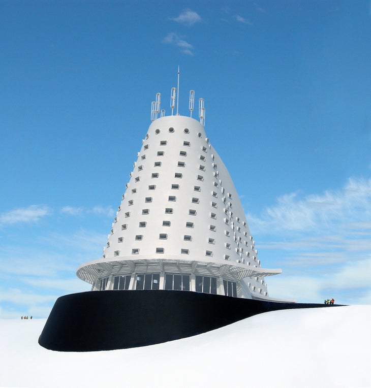 Warm and Cozy Heat for the hotel would be supplied by large, south facing, insulated windows in front of a thermal mass in the floor of the building’s lobby, along…