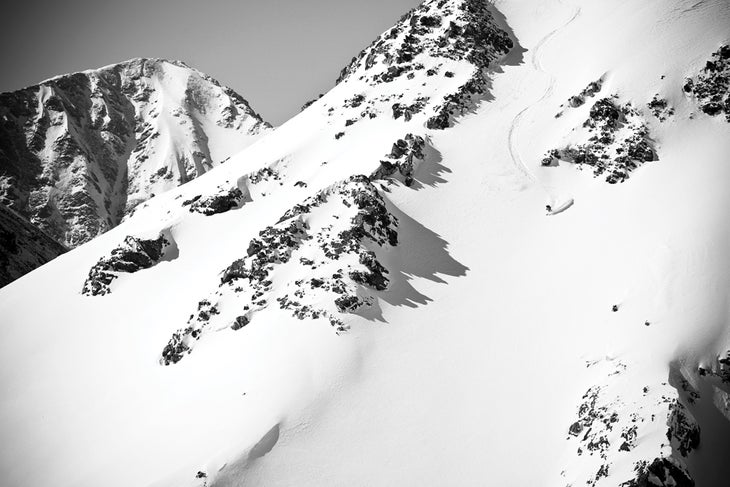 John Mason in the Breckenridge backcountry, CO None