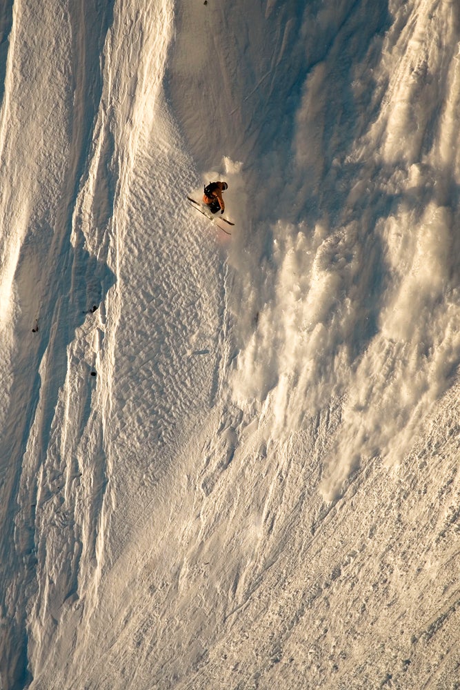 Kevin Brower in the Wasatch backcountry, UT None