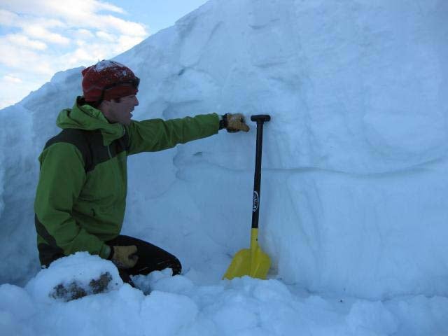 Saddle Peak 8 The weak layer on which the Saddle Peak avalanche (and others) slid was the same layer of facets we found in mid December following very cold weather…
