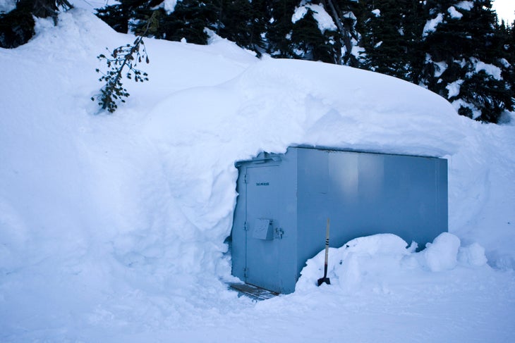 The bunker Blackcomb mountain ski patrol stores their ammonium nitrate based explosives in these bunkers. They have several setup in strategic locations in…