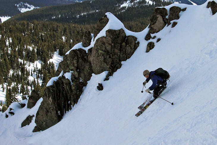 Ben Turnin Our guide, Ben Turnin, hits Gunsight on his way back into the expansion terrain.