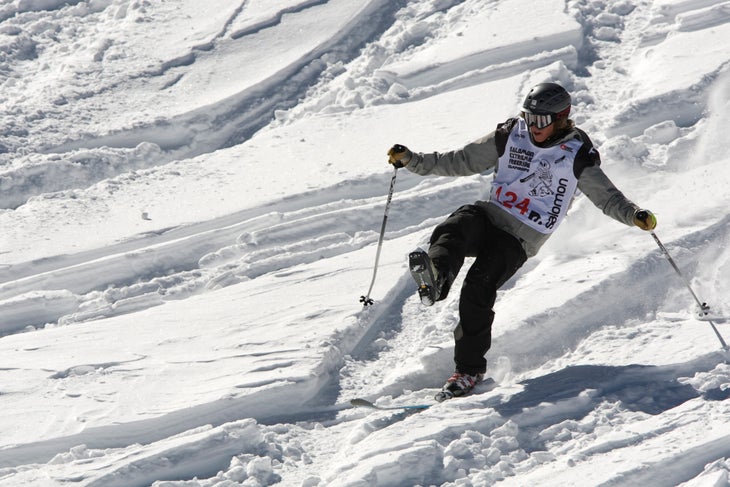 No, there was no monoski category. None