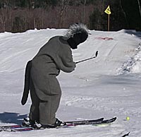 Plenty of soft snow on course. None
