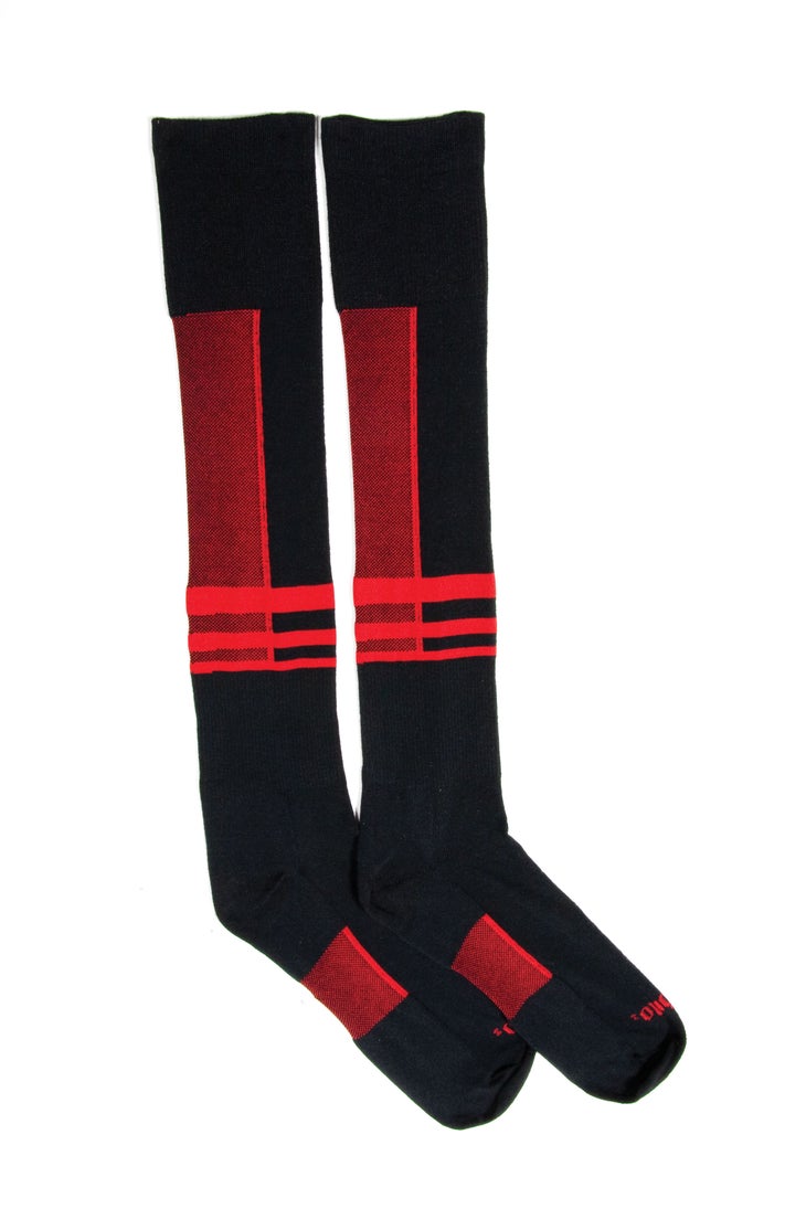Thorlo's Thorlo’s High Performance Ultra Thin Cushion Ski Sock uses Thermolite fabric for warmth and wicking. Spandex in the ankle provides a precise fit.…