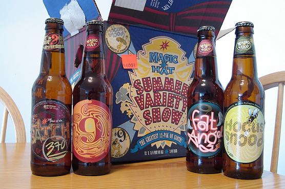 Magic Hat Burlington, VTMagic Hat has a monopoly on the ski bums of the Northeast. The classic Magic Hat #9 is good all year round, and the summer beer Wacko…