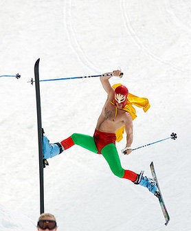 Spring Skiing by Dave Elliott None