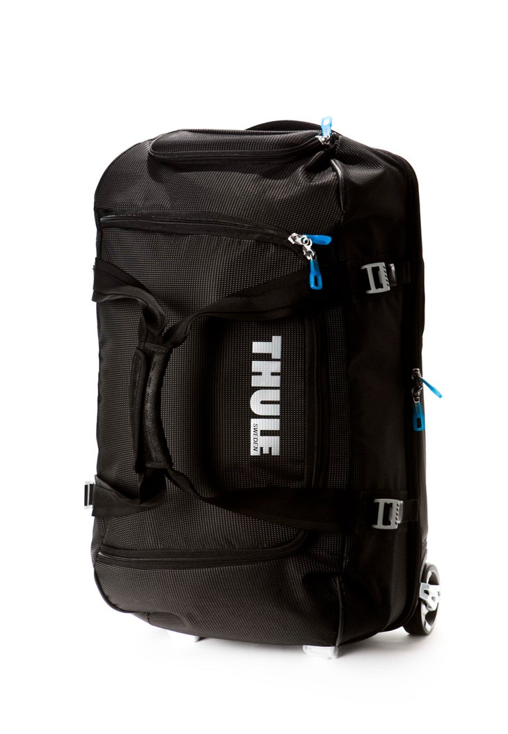 Thule Rolling Suitcase Thule is known for their car racks, but they make great luggage too. This rolling duffel comes in a 38-liter, 56-liter, or 87-liter size and is built…