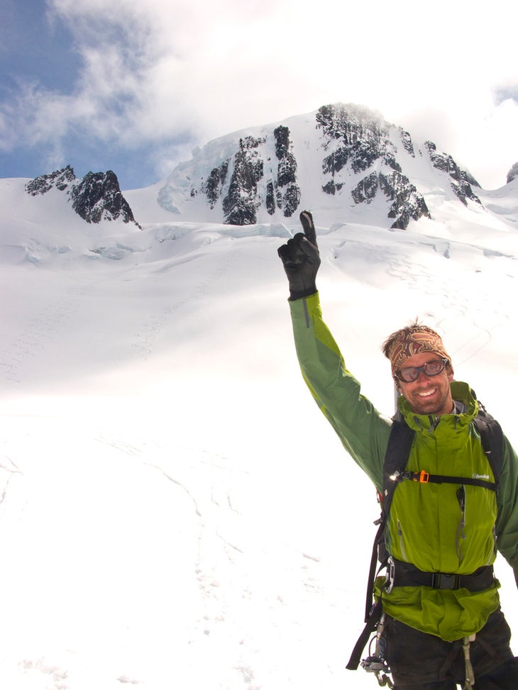 1741.jpg Another look at 505, from behind the wall of crevasses you need to cross just to get to it. Jamie Harris, one of the guys who skied it with me, was a…