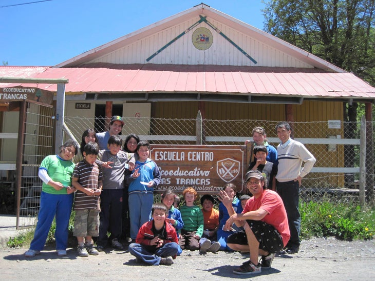 Evolve Chile aids schools in the village of Las Trancas None