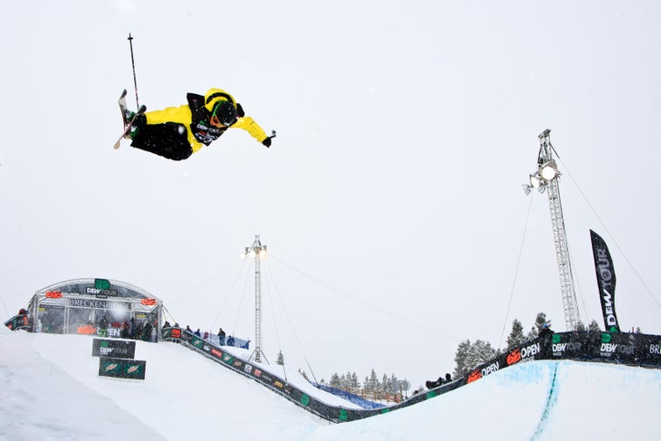 Dania Assalay Dania won superpipe at the Breckenridge stop of the Dew Tour.