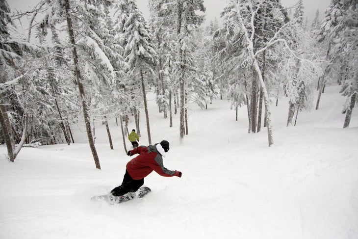 They opened the four upper glades and plan to open the lower ones in the coming weeks. None