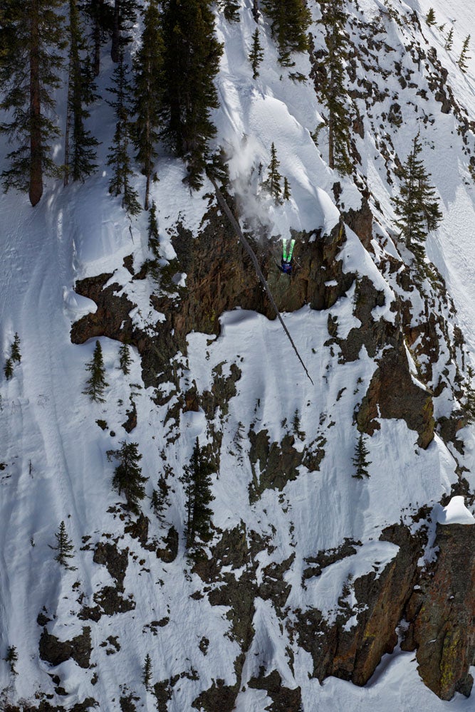 Alex Prochazka's backflip off the 80 footer None