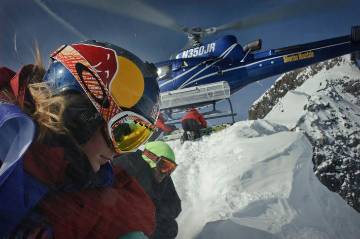 Athletes acces the venue by heli Tuesday, the athletes will venture into the “Mando” area at Silverton Mountain where legendary freeskier Pep Fujas has spent two weeks with a 14-man…