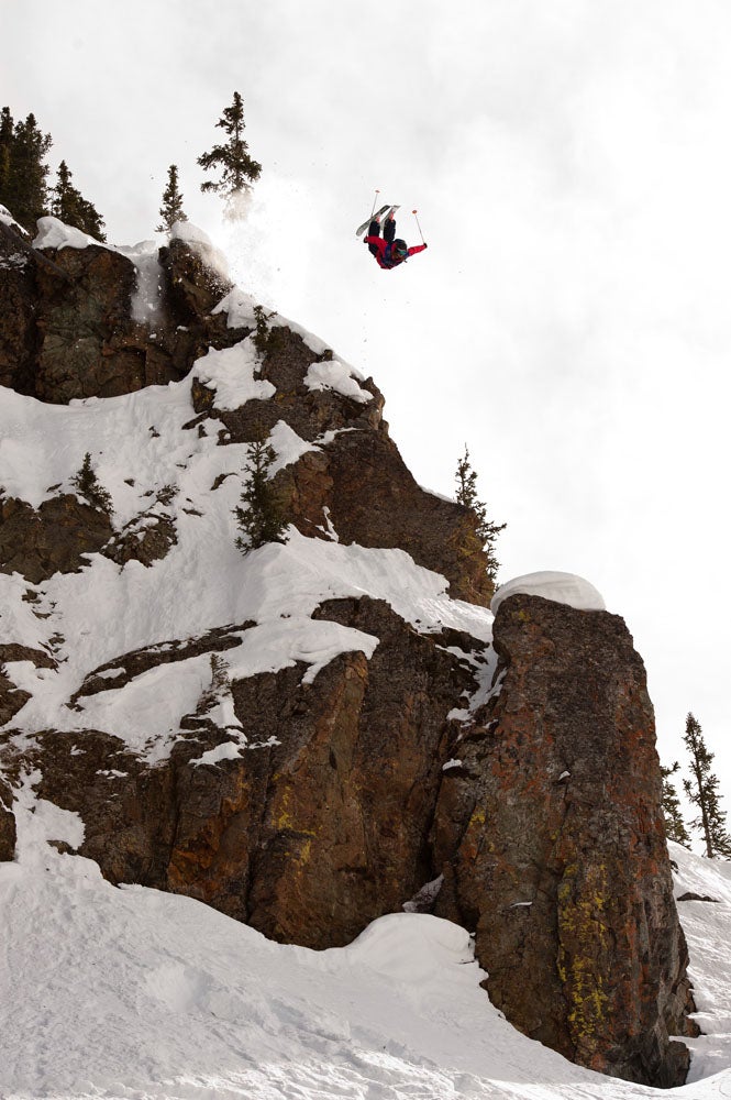 Dave Treadway's laid out 80 foot backflip None