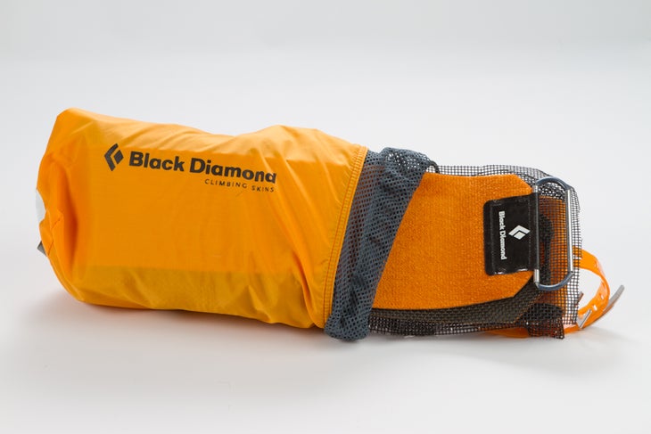 Skins These are super sticky skins that come in a wide range of widths. Because if you’re hiking for turns you should bring your fat skis. Black Diamond…