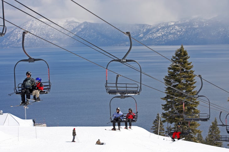 It's the last weekend to ski Homewood, too. None