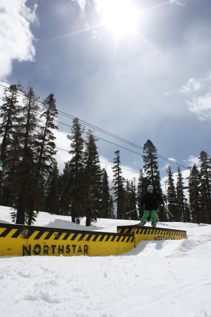 Spring park skiing looks pretty good at Northstar-at-Tahoe None