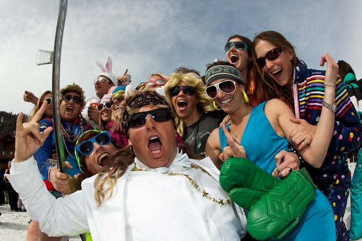 This is what closing day at Aspen Highlands looks like None
