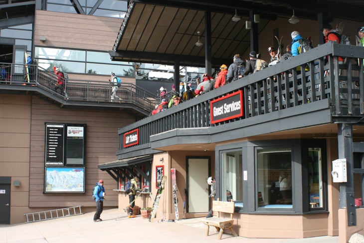 Tram Line Same time (8:45 am), same red box (Jackson Hole tram), same familiar faces (local skiers) standing with fat skis on the dock. A packed line is an…