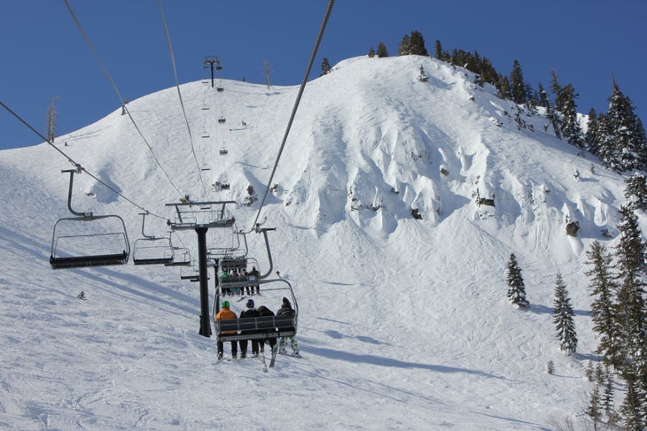 Start Early. Get in the lift line at KT-22 early. If it’s a powder day, get there really early. Squaw skiers are strong and fast, and if you get on the hill at 10…