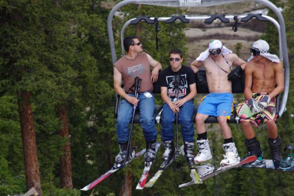 Arapahoe Basin This is the first year since 1997 that A-Basin has been open for the Fourth of July. They had a fun-filled celebration complete with pond skimming…