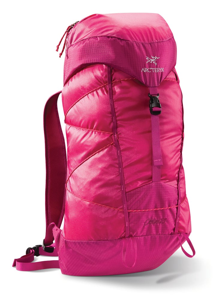 Arc'teryc Cierzo 25 Setting up camp for a few nights (or longer), but need a pack for a summit push? The Arc’teryx Cierzo 25 is a great choice. Super lightweight—one…