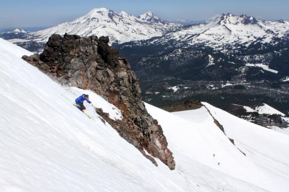 Mt Bachelor There was still plenty of snow to be skied at Mt. Bachelor over the weekend.