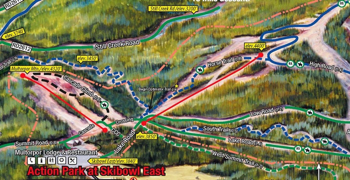 Ski Bowl Adventure Park Buy a $69 adventure pass at Ski Bowl and have lift access to 40 miles of mountain biking trails and the bike park. After biking, use your one ride at…