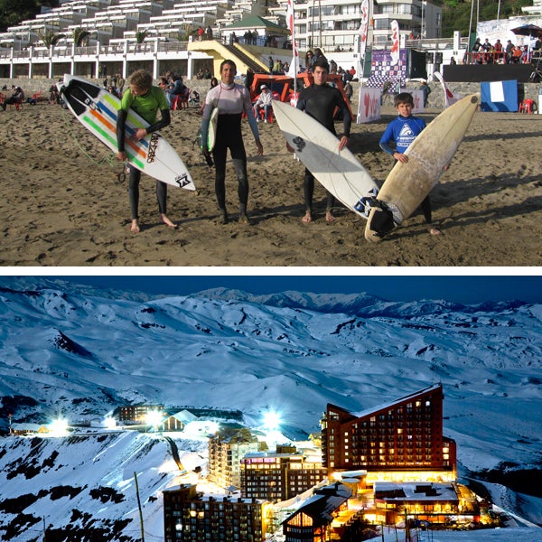 Chile Choose among the many surf spots along the central coastline outside of Santiago, such as Cartagena or Las Salinas, then take the 2-3 hour trip to La…