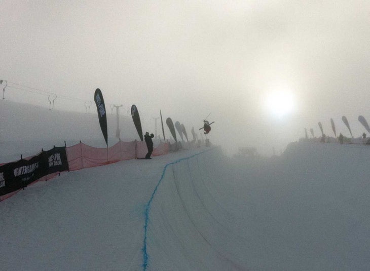 Gus Kenworthy snagged first His winning run included a left 900, to a right side 720, to a switch 720, to an alley oop flatspin 540, finishing with a 1080. Gus said