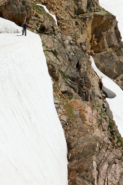Just a little cornice drop off the top None