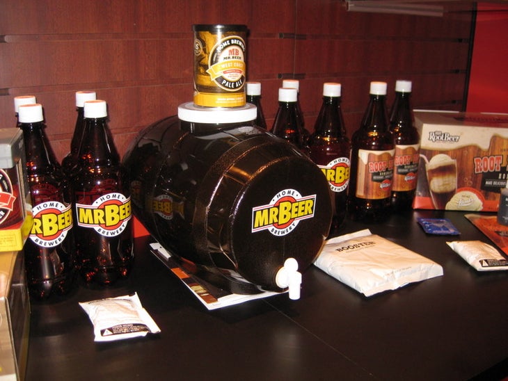 MR Beer Kit For the micro brew enthusiast that wants to pick up a new hobby, how about making a batch of home brew? You can now make it at home and chill out on…