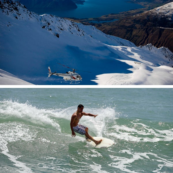 New Zealand On the North Island there are many excellent surf destinations, most notably Raglan in the middle of the western shore. From there it is a 3-4 hour…