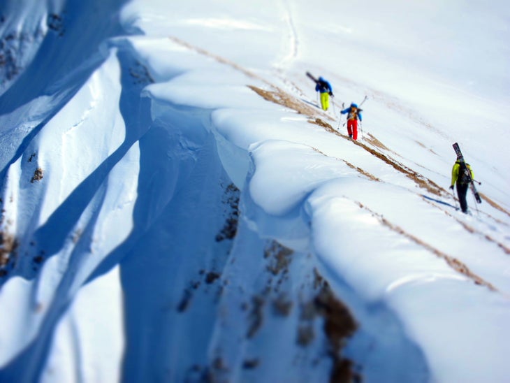Deep in the backcountry None