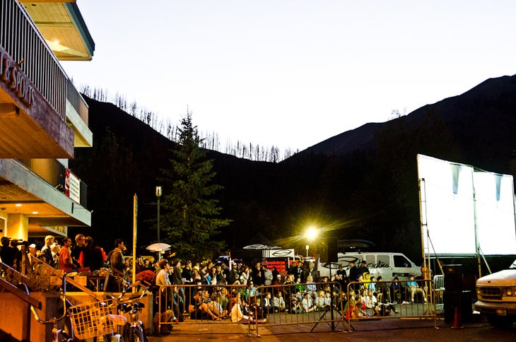 Second annual In its second year, The Gathering Film & Music Festival is gaining steam, this year filling the street outside of Apple's for day one.